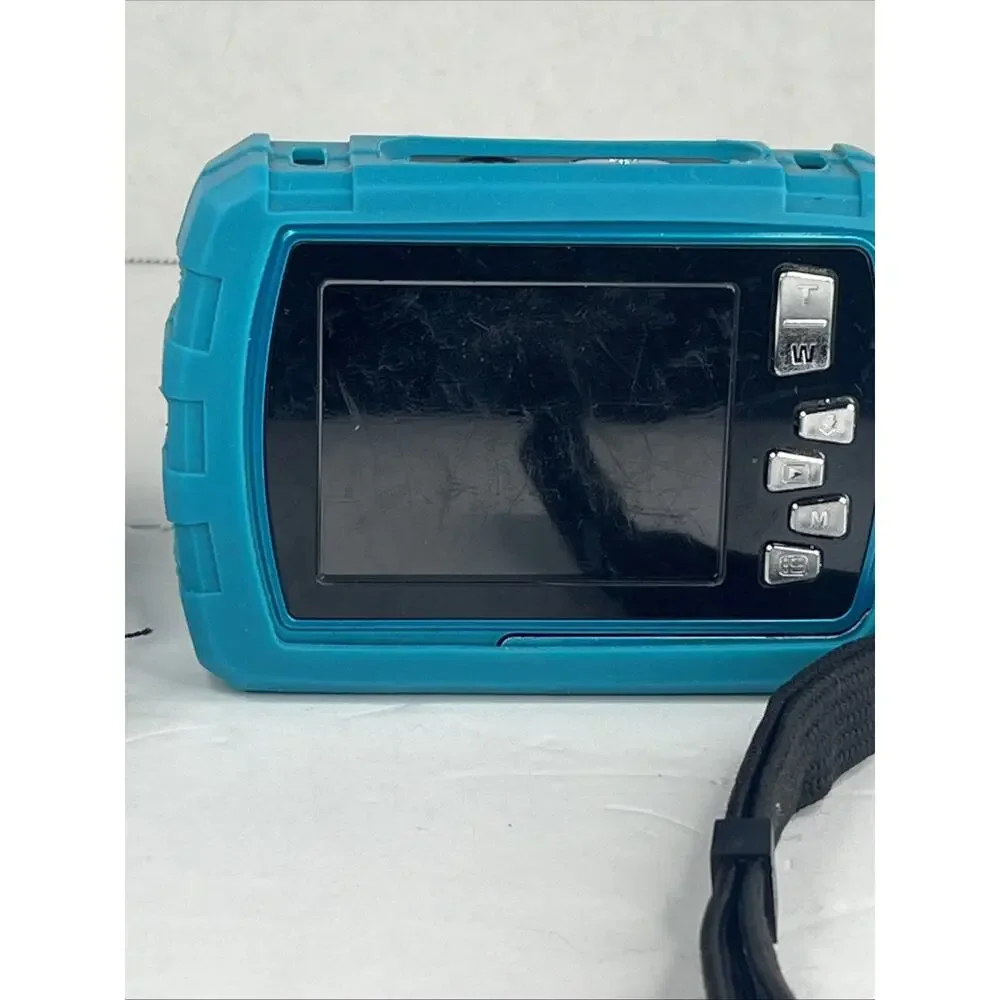 2 Polaroid ISO48 HS 16MP 4x Zoom Digital Cameras Tested Waterproof With Cases